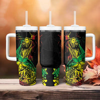 Personalised Reggae Jawaiian Festive Tumbler With Handle Mix Polynesian LT7 - Polynesian Pride