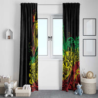Personalised Reggae Jawaiian Festive Window Curtain Mix Polynesian LT7 - Polynesian Pride