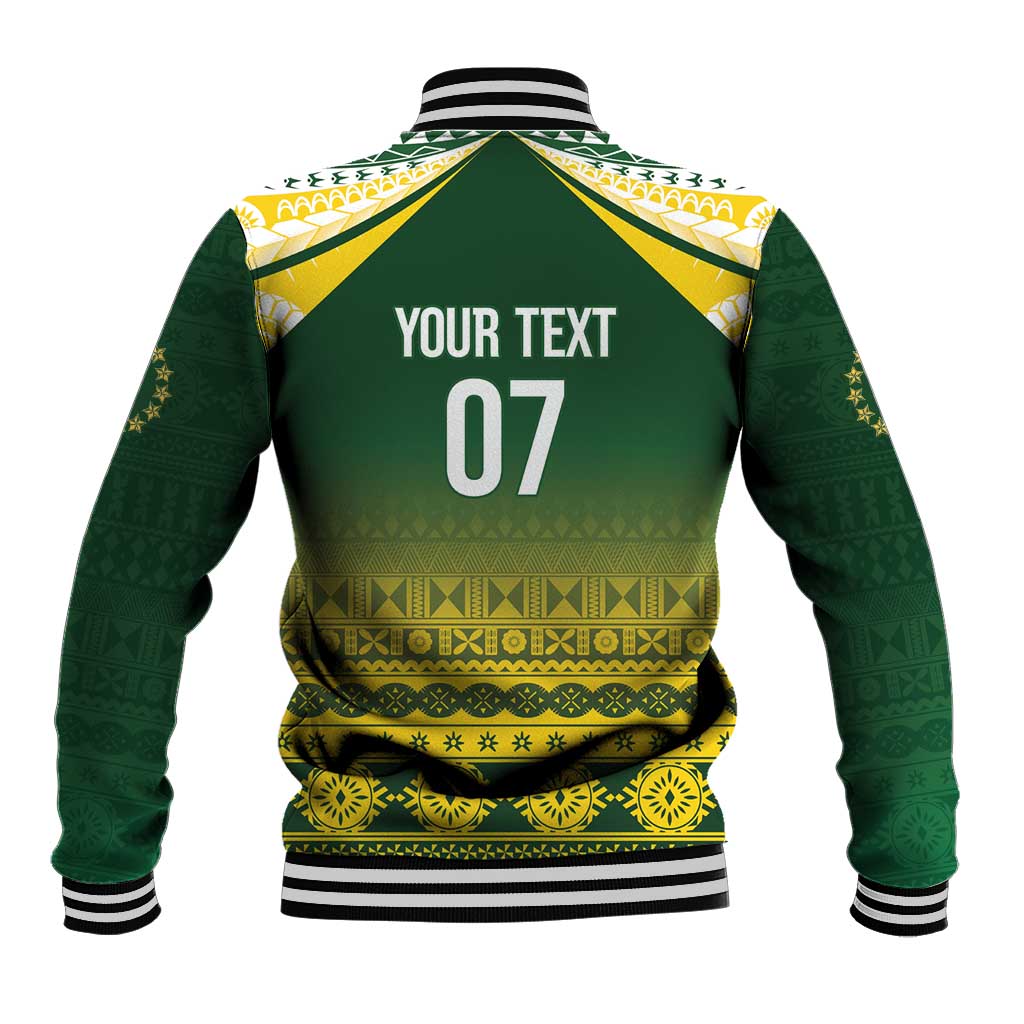 Cook Islands Rugby Custom Baseball Jacket Kuki Avaiki - Polynesian Pride