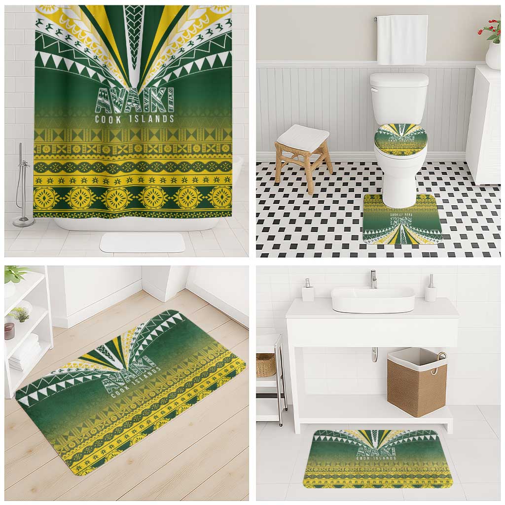 Cook Islands Rugby Bathroom Set Kuki Avaiki - Polynesian Pride