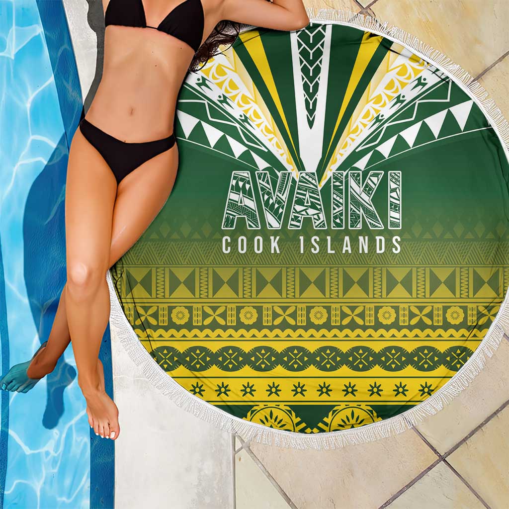 Cook Islands Rugby Beach Blanket Kuki Avaiki - Polynesian Pride