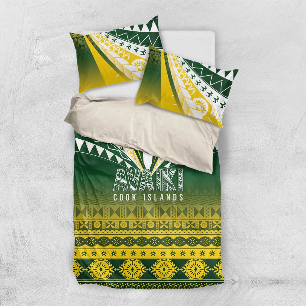 Cook Islands Rugby Bedding Set Kuki Avaiki - Polynesian Pride