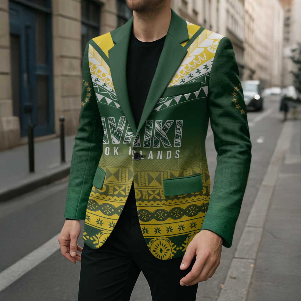 Cook Islands Rugby Custom Blazer Kuki Avaiki - Polynesian Pride