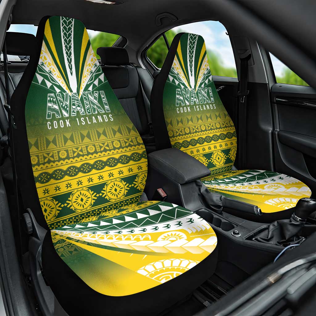 Cook Islands Rugby Car Seat Cover Kuki Avaiki - Polynesian Pride