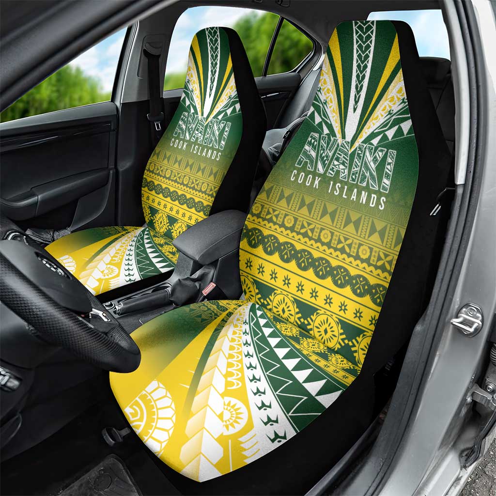 Cook Islands Rugby Car Seat Cover Kuki Avaiki - Polynesian Pride