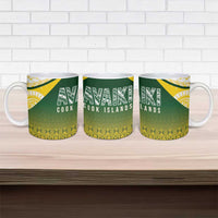 Cook Islands Rugby Ceramic Mug Kuki Avaiki - Polynesian Pride