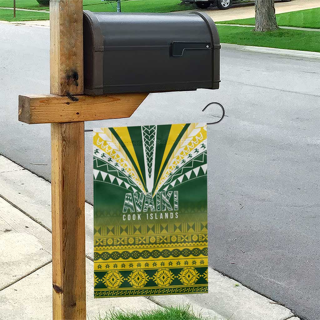 Cook Islands Rugby Garden Flag Kuki Avaiki - Polynesian Pride