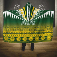 Cook Islands Rugby Hooded Blanket Kuki Avaiki - Polynesian Pride