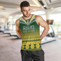 Cook Islands Rugby Custom Men Tank Top Kuki Avaiki - Polynesian Pride