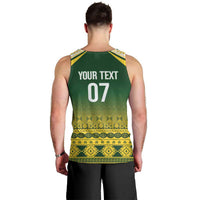 Cook Islands Rugby Custom Men Tank Top Kuki Avaiki - Polynesian Pride