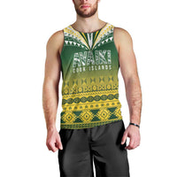 Cook Islands Rugby Custom Men Tank Top Kuki Avaiki - Polynesian Pride