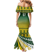 Cook Islands Rugby Custom Mermaid Dress Kuki Avaiki - Polynesian Pride