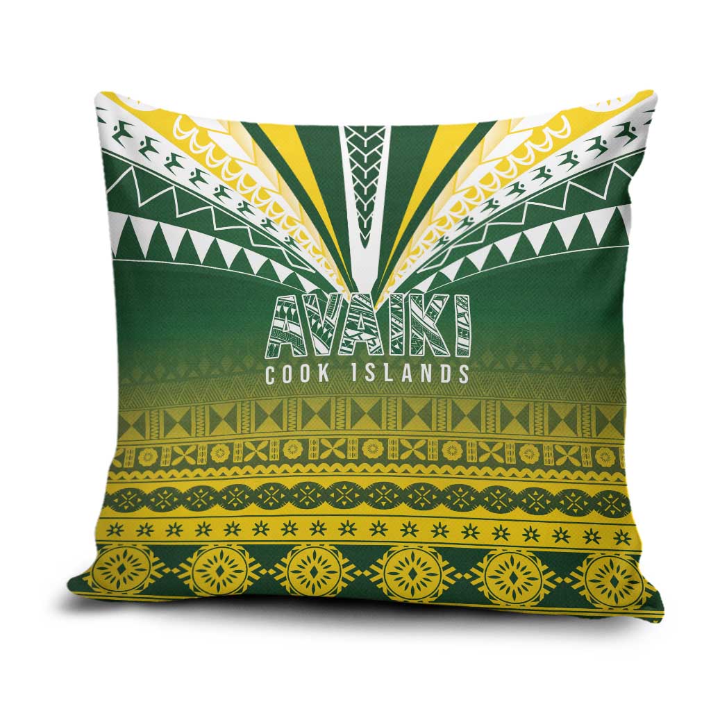 Cook Islands Rugby Pillow Cover Kuki Avaiki - Polynesian Pride