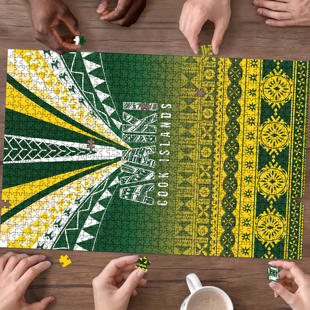 Cook Islands Rugby Puzzle Kuki Avaiki - Polynesian Pride