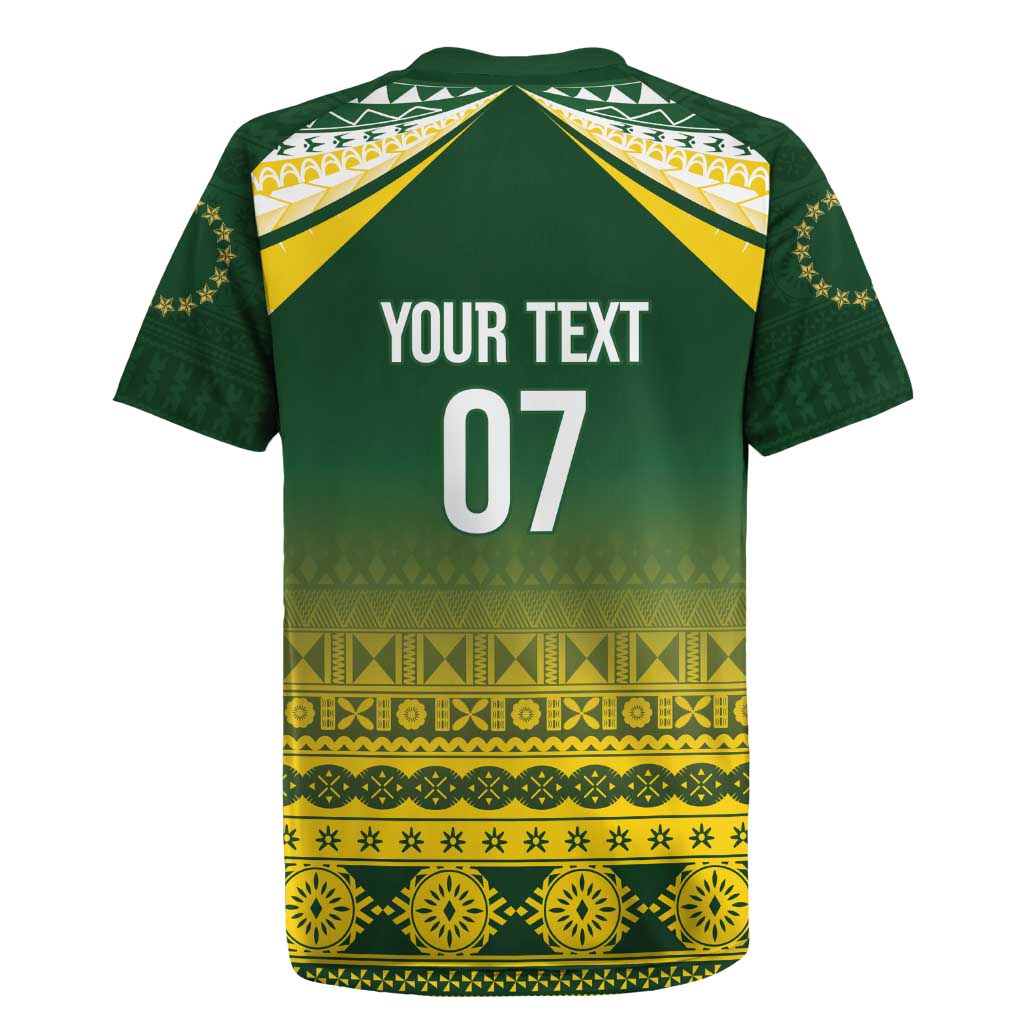 Cook Islands Rugby Custom Rugby Jersey Kuki Avaiki - Polynesian Pride