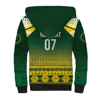 Cook Islands Rugby Custom Sherpa Hoodie Kuki Avaiki - Polynesian Pride