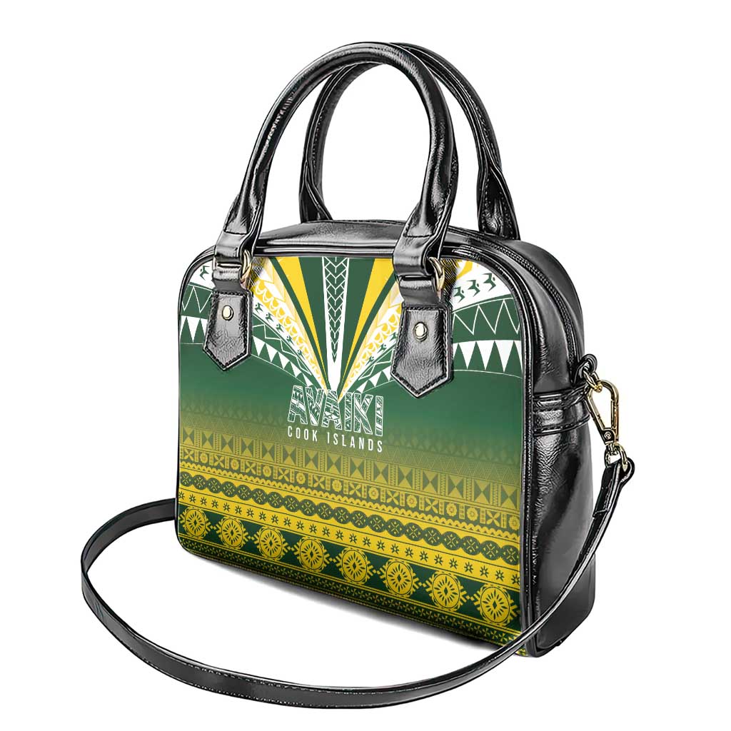 Cook Islands Rugby Shoulder Handbag Kuki Avaiki - Polynesian Pride
