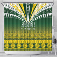 Cook Islands Rugby Shower Curtain Kuki Avaiki - Polynesian Pride
