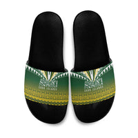 Cook Islands Rugby Slide Sandals Kuki Avaiki - Polynesian Pride