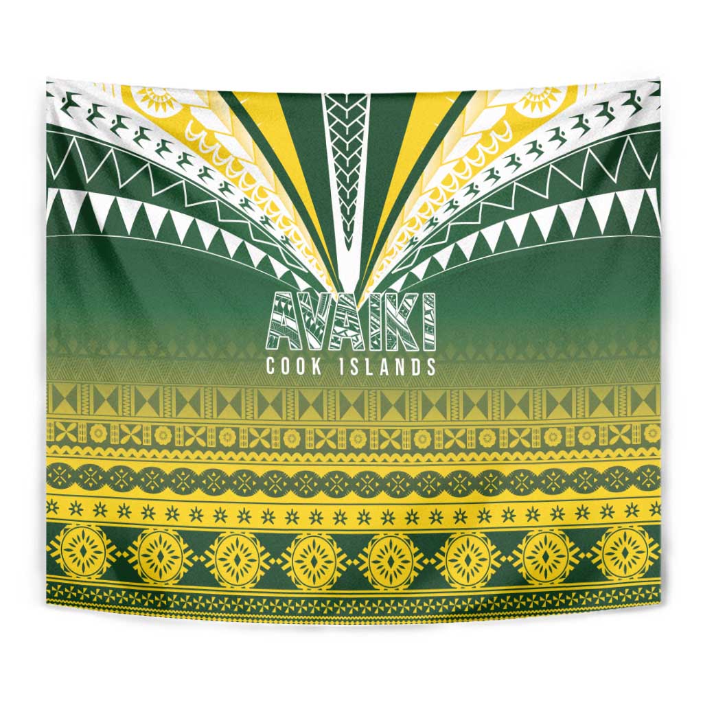 Cook Islands Rugby Tapestry Kuki Avaiki - Polynesian Pride