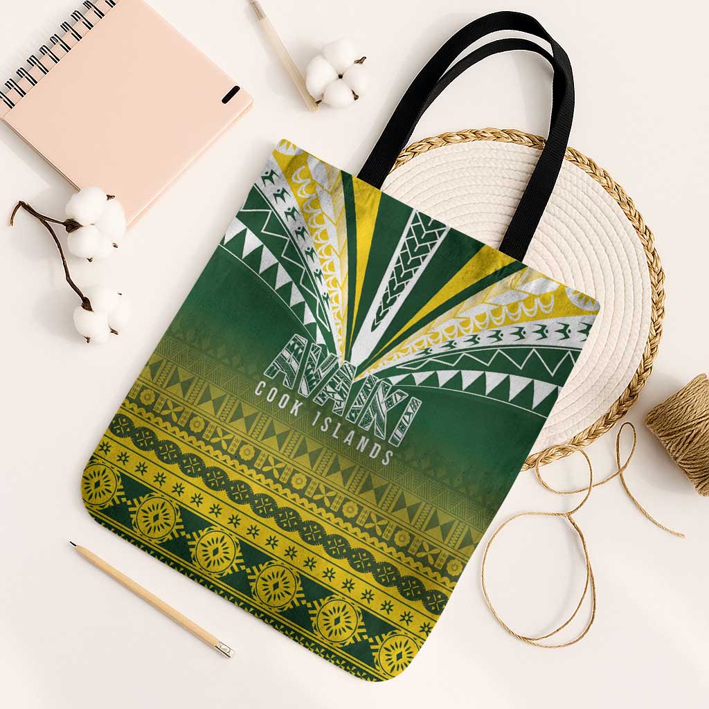 Cook Islands Rugby Tote Bag Kuki Avaiki - Polynesian Pride