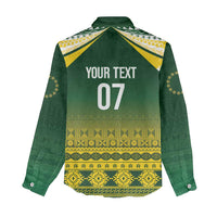 Cook Islands Rugby Custom Women Casual Shirt Kuki Avaiki - Polynesian Pride