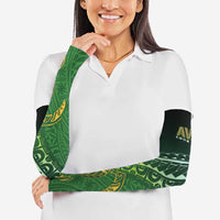 Cook Islands Rugby Kuki Avaiki Arm Sleeves Tribal Turtle - Polynesian Pride