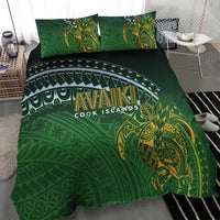 Cook Islands Rugby Kuki Avaiki Bedding Set Tribal Turtle - Polynesian Pride