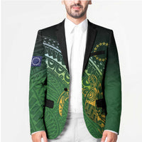 Cook Islands Rugby Kuki Avaiki Blazer Tribal Turtle - Polynesian Pride