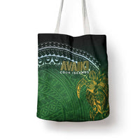 Cook Islands Rugby Kuki Avaiki Tote Bag Tribal Turtle - Polynesian Pride