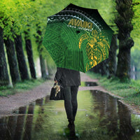 Cook Islands Rugby Kuki Avaiki Umbrella Tribal Turtle - Polynesian Pride