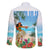 Personalised Hawaii Hula Girl Family Matching Puletasi and Hawaiian Shirt Honolulu Festival LT7 - Polynesian Pride