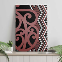 Maori Taniko Patterns Canvas Wall Art Brown Patiki Motifs Mix Whakairo Ngaru LT7 - Polynesian Pride