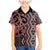 Maori Taniko Patterns Family Matching Mermaid Dress and Hawaiian Shirt Brown Patiki Motifs Mix Whakairo Ngaru