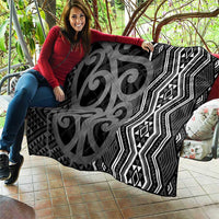 Maori Taniko Patterns Quilt Black Patiki Motifs Mix Whakairo Ngaru