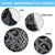 Maori Taniko Patterns Spare Tire Cover Black Patiki Motifs Mix Whakairo Ngaru