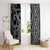 Maori Taniko Patterns Window Curtain Black Patiki Motifs Mix Whakairo Ngaru