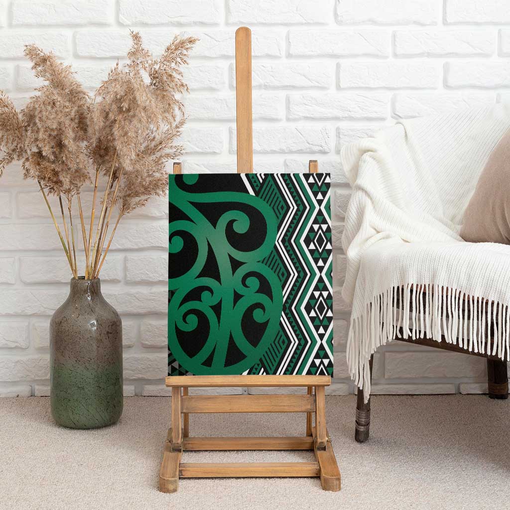 Maori Taniko Patterns Canvas Wall Art Pounamu Patiki Motifs Mix Whakairo Ngaru LT7 - Polynesian Pride