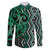 Maori Taniko Patterns Family Matching Off Shoulder Short Dress and Hawaiian Shirt Pounamu Patiki Motifs Mix Whakairo Ngaru