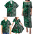 Maori Taniko Patterns Family Matching Puletasi and Hawaiian Shirt Pounamu Patiki Motifs Mix Whakairo Ngaru