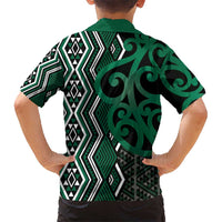 Maori Taniko Patterns Hawaiian Shirt Pounamu Patiki Motifs Mix Whakairo Ngaru LT7 - Polynesian Pride