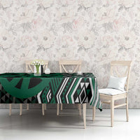 Maori Taniko Patterns Tablecloth Pounamu Patiki Motifs Mix Whakairo Ngaru LT7 - Polynesian Pride