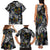 Aotearoa Takatapui Pride Family Matching Tank Maxi Dress and Hawaiian Shirt Rainbow Butterfly - Free To Love