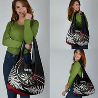 New Zealand Darts Personalised Grocery Bag Silver Fern Dynamic