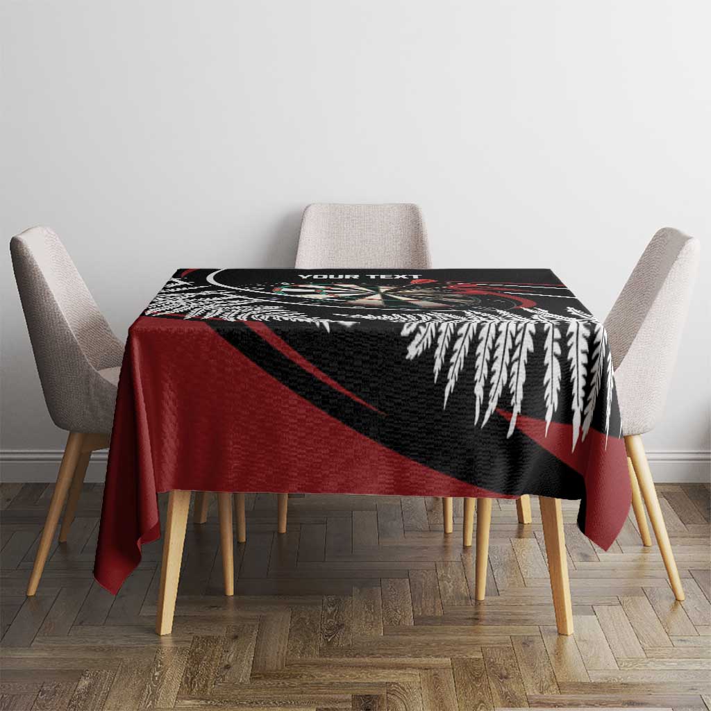 New Zealand Darts Personalised Tablecloth Silver Fern Dynamic