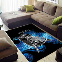 Maori Matariki Te Araroa Paikea Starry Area Rug Tangaroa Whakatauki LT7 - Polynesian Pride
