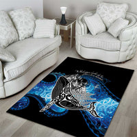 Maori Matariki Te Araroa Paikea Starry Area Rug Tangaroa Whakatauki LT7 - Polynesian Pride