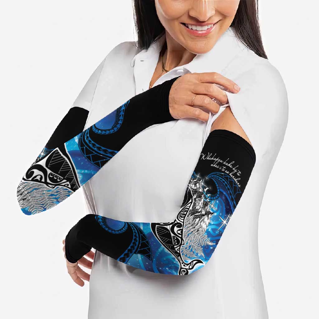 Maori Matariki Te Araroa Paikea Starry Arm Sleeves Tangaroa Whakatauki LT7 - Polynesian Pride