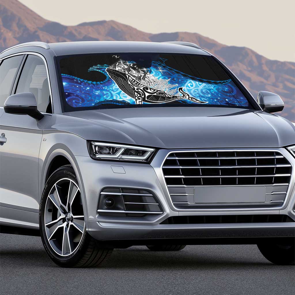 Maori Matariki Te Araroa Paikea Starry Auto Sun Shade Tangaroa Whakatauki LT7 - Polynesian Pride