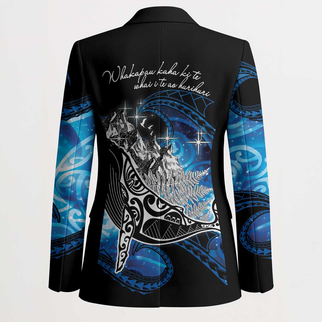 Maori Matariki Te Araroa Paikea Starry Blazer Tangaroa Whakatauki LT7 - Polynesian Pride